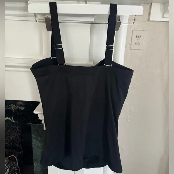 Lands end Bandeau tankini Strapless Black - Picture 7 of 8